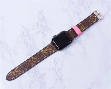 refurbished louis vuitton watch band wholesale|louis vuitton gucci apple watch band.